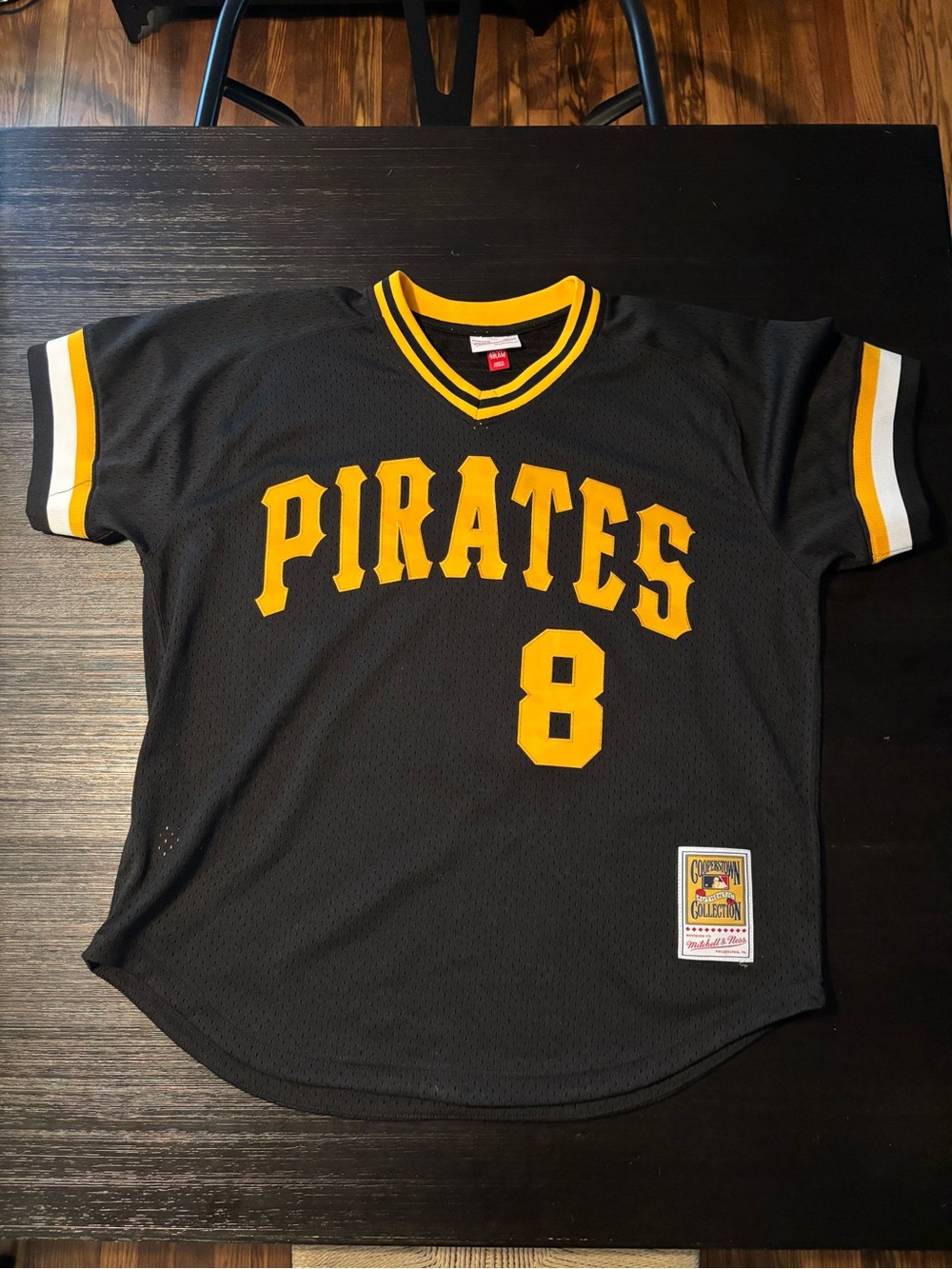 Mitchell & Ness MLB Pittsburgh Pirates Willie Stargell Mesh BP Jersey XL NWOT